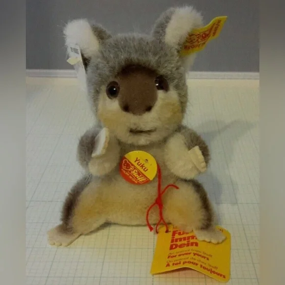 NEW VINTAGE STEIFF "YUKU" KOALA BEAR #1446,11 - Picture 1 of 6